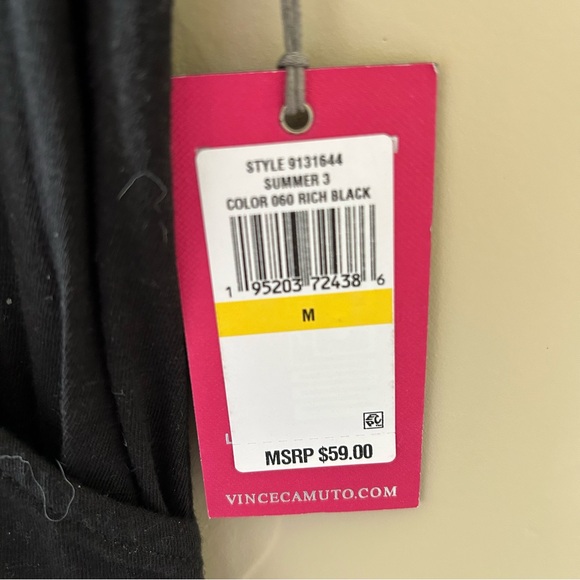 NWT Vince Camuto Faux Wrap Top - Picture 4 of 5